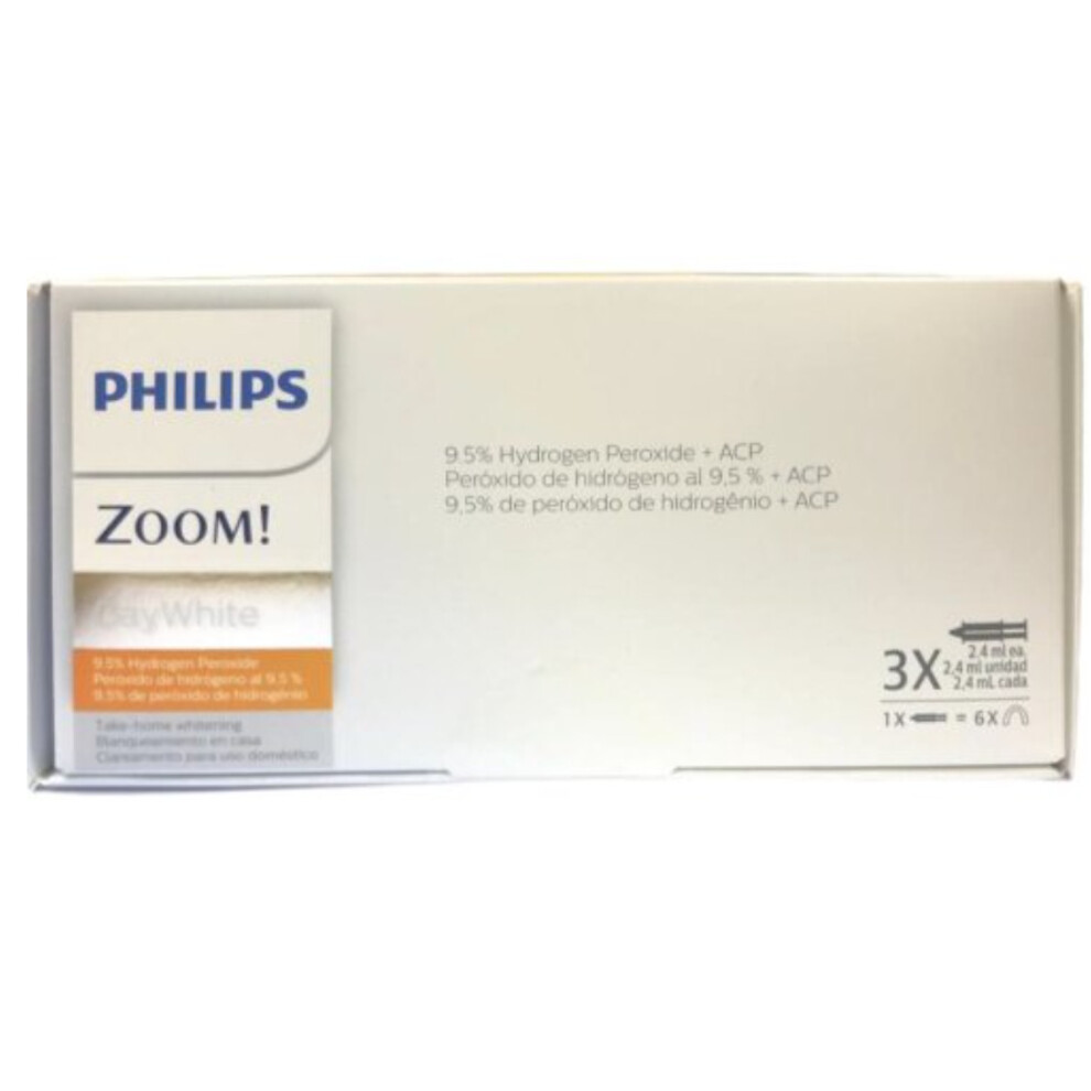 Philips zoom Whitening DayWhite 9.5% carbamide peroxide 3 Syringes