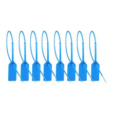 100 Plastic Tamper Seals, Zip Ties For Fire Extinguishers Pull Tite Security Tags Disposable Self-locking Tie 250mm/1in Length