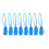 100 Plastic Tamper Seals, Zip Ties For Fire Extinguishers Pull Tite Security Tags Disposable Self-locking Tie 250mm/1in Length 1