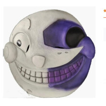 (Moon) FNAF Midnight Bear Mask Sundrop Doll Mask Game Peripheral Mask Halloween Party Ball Decoration