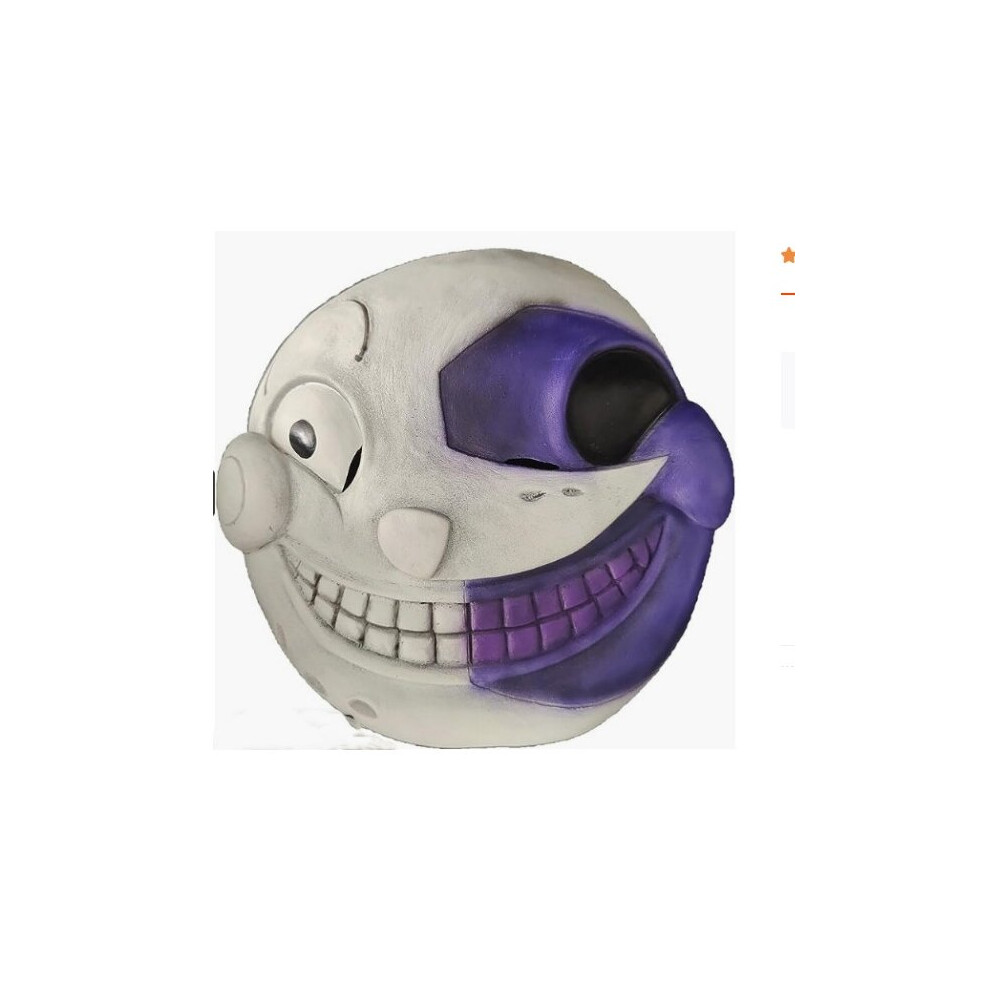 Zhike (Moon) Fnaf Midnight Bear Mask Sundrop Doll Mask Game Peripheral Mask Halloween Party Ball Decoration