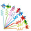 24 Pcs Reusable Sea Animal Straws 1