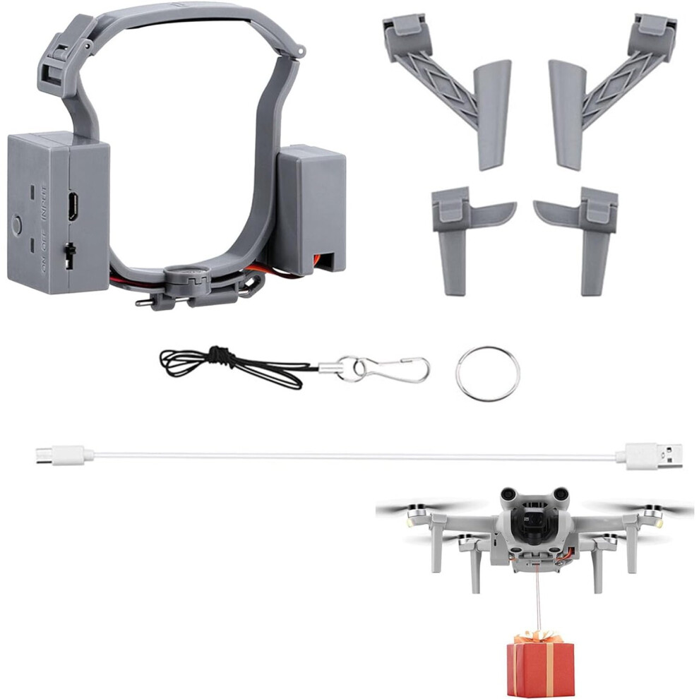 For Dji Air 3 Airdrop Drone Payload Transport Release Device Air Dropping System 713929769179