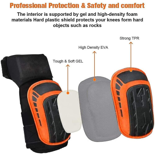 Professional Knee Pads, Knee Pads For Work With High-performance Gel Pads 2