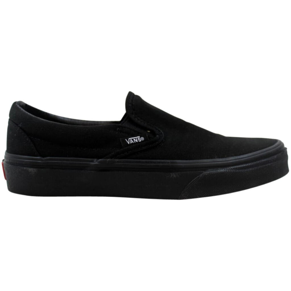 Vans - Classic Slip-On Black/Black - Girl Shoes