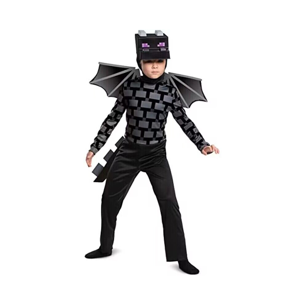 98-97999 (Xl (For Heights 135-145Cm)) Kids Cosplay Minecraft Character Ender Dragon As Party Costumes Not,Specified