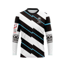 (C, 2XL) 2023 Fiji Jersey Men's Long Sleeve Sweatshirt English Rugby Jersey