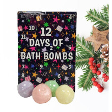 Christmas 12 Days of Bath Bombs Advent Calendar Vanilla Lavender Mint