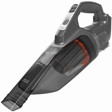 Black & Decker 18V Power Connect Dustbuster Bare Unit - Gray BCHV001B-XJ, Up to 40% More Suction, 2-Stage Filtration, On-Board Crevice Tool