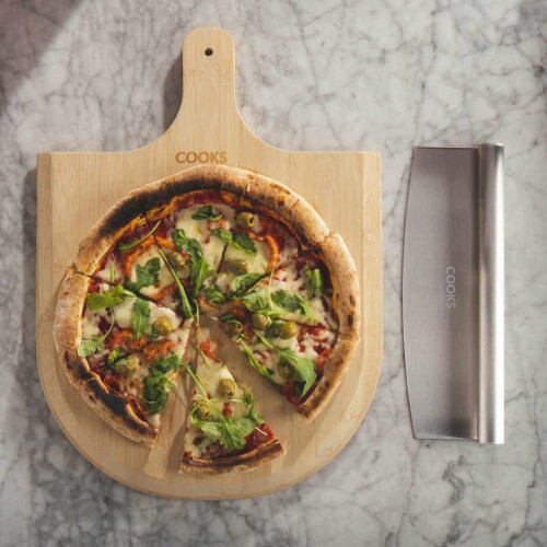 Cooks Professional Cooks Professional Pizza Board and Cutter Set 1