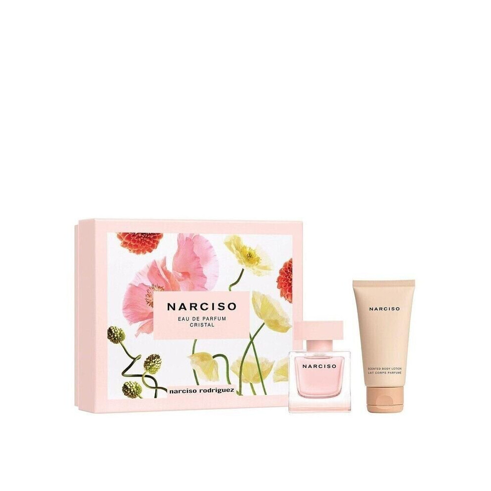 Narciso Rodriguez Narciso Cristal 50Ml Edp Spray / 50Ml Body Lotionâ - Gift Set