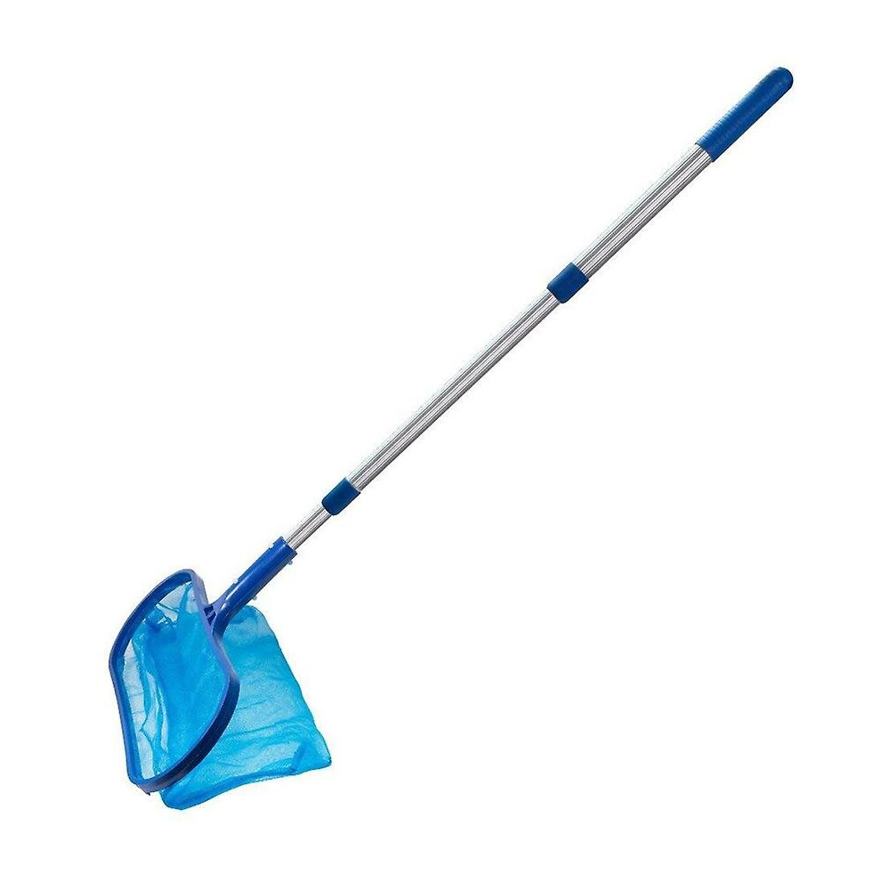Swimming Pool Accessories Skimmer Net With Adjustable Telescopic Pole Deep Bag Net Water Surface De