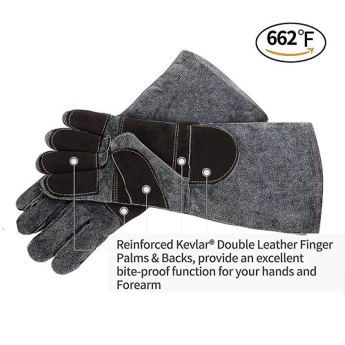 Anti-bite Safety Bite Gloves Pets Grasping Biting Protective Gloves 2