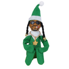 (A) Snoop on A Stoop Christmas Elf Doll Spy on A Bent Christmas Elf Doll Xmas Gift