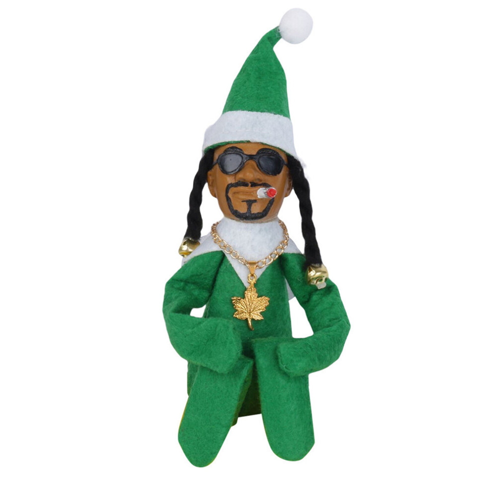 (A) Snoop on A Stoop Christmas Elf Doll Spy on A Bent Christmas Elf Doll Xmas Gift