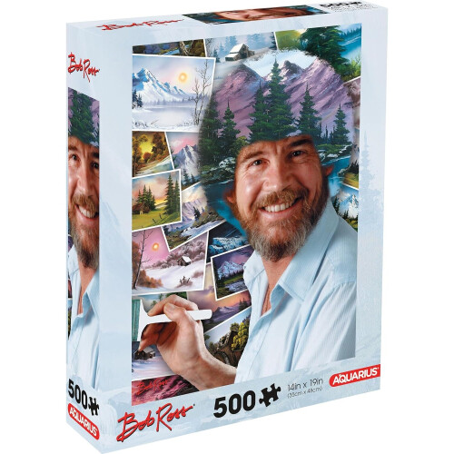 Bob Ross Hår 500 Bitars Pussel 1
