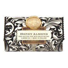 Michel Design Works Luxe Handgemaakte Grote Badzeep, Honing Amandel Geur, 8.7oz