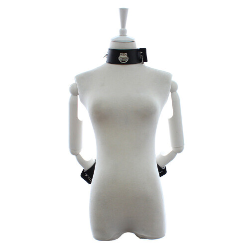 'Chained Up' Neck and Wrist Cuffs 1