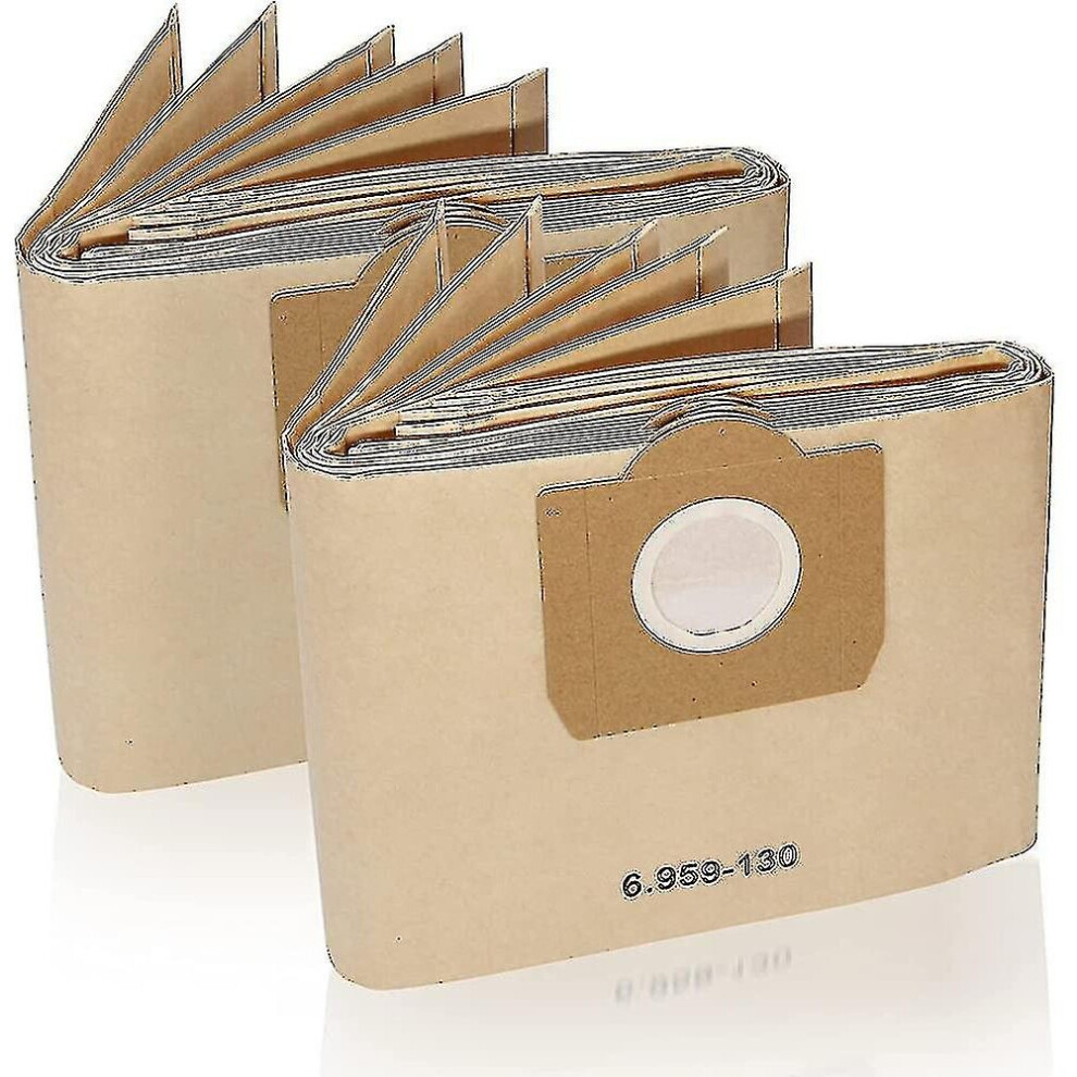 10 Pieces Vacuum Bags For 6.959-130.0 Paper Bags For Vacuum Cleaners Wd3 Wd3p