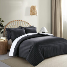 (Black Duvet Covers) Stripe Duvet Cover King Size Bedding Quilt