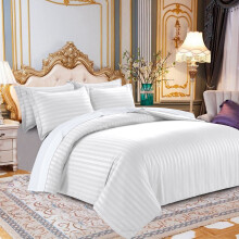 (White Duvet Covers) Stripe Duvet Cover King Size Bedding Quilt