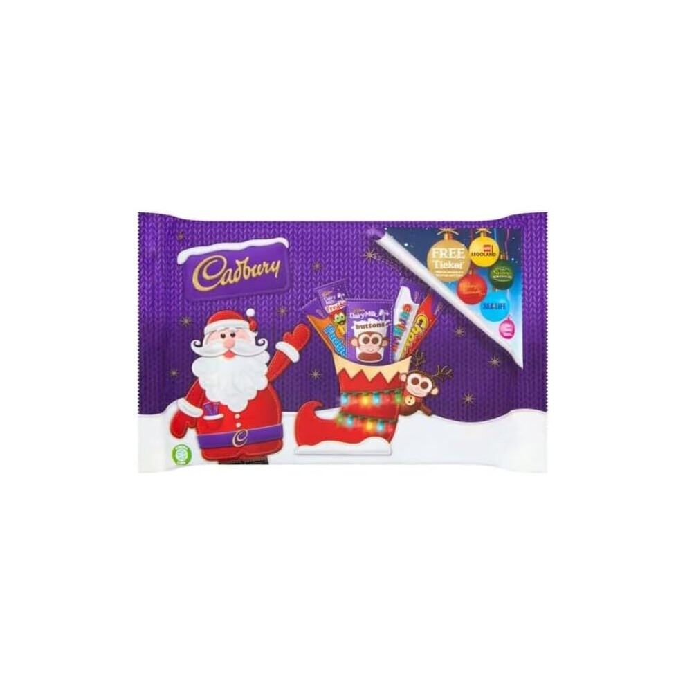 (Pack Of 18) Cadbury Medium Selection Pack Chocolate 125g