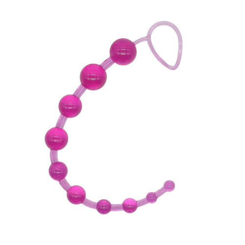 Pink Wigglepop Anal Beads