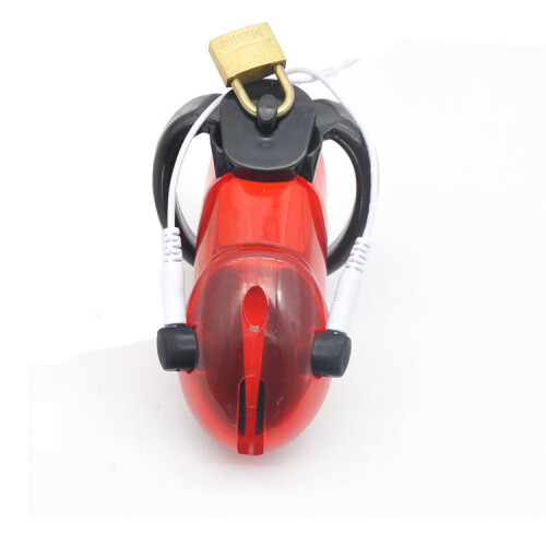The Electro Shocking Chastity Cock Cage 2
