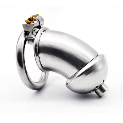 Stainless Saltshaker Chastity Cage (Large)