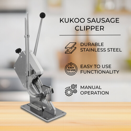 KuKoo 5L Wurstfüller & Clipper Set 2