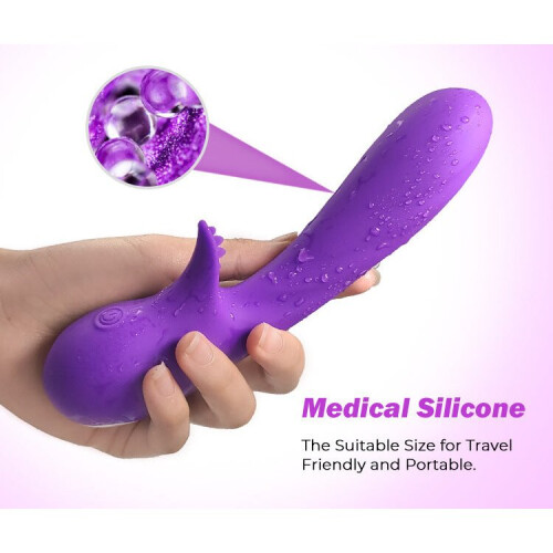 Frisky Black Silicone Vibrator 2