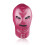 Three Zip Pink Fetish Mask 1