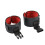 Black Under Mattress Restraint Kit with Connecting Cuffs 4