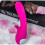 Frisky Black Silicone Vibrator 1