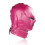 Three Zip Black Fetish Mask 5