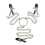 Nipple and Clit Clamps (Black) 1