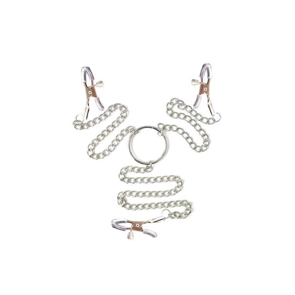 Nipple and Clit Clamps (White)