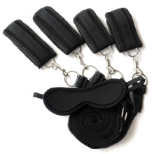 Black Underbed Restraint Kit with Eyemask