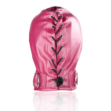 Three Zip Black Fetish Mask