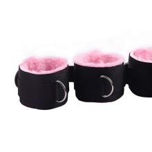 Pink Underbed Restraint Kit with Eyemask