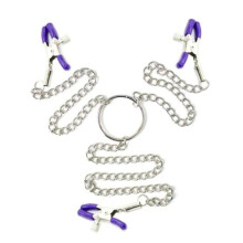 Nipple and Clit Clamps (Purple)