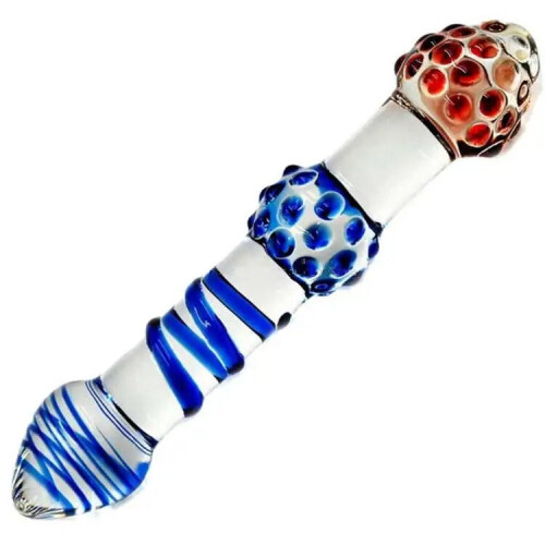 Tweedle Twins Double Ended Glass Dildo