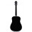 (Black) Rio 3/4 Junior Acoustic Classical Guitar Pack 5