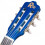 (Blue) Rio 3/4 Junior Acoustic Classical Guitar Pack 4