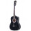 (Black) Rio 3/4 Junior Acoustic Classical Guitar Pack 2
