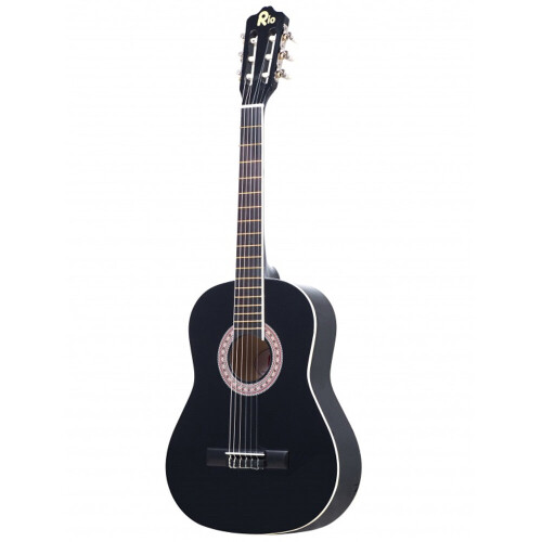 (Black) Rio 3/4 Junior Acoustic Classical Guitar Pack 1