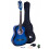 (Blue) Rio 3/4 Junior Acoustic Classical Guitar Pack 1