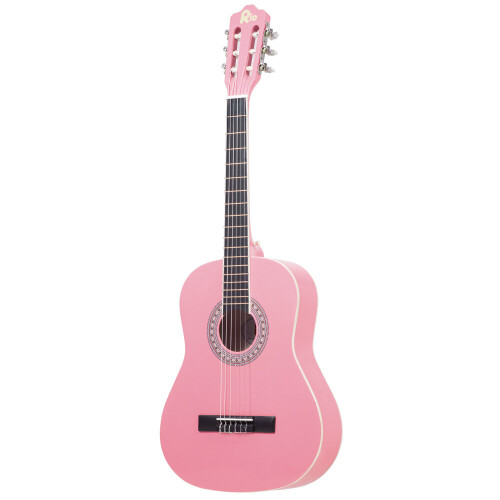 (Pink) Rio 3/4 Junior Acoustic Classical Guitar Pack 1