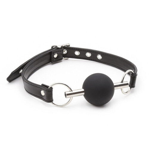 Pink Silicone Ball Gag and Bit 2