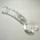 Glacier Glass Textured Dildo 1